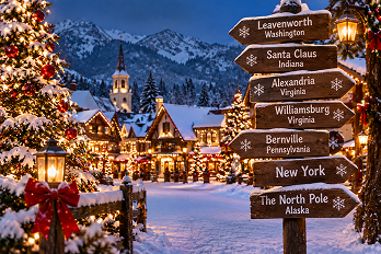 Most Magical Christmas Towns In America For Christmas Celebration With Family